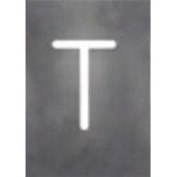 Artemide Alphabet Of Light Applique "T" uppercase