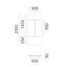 Artemide Alphabet Of Light Applique "T" uppercase