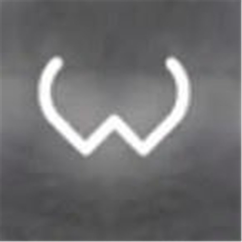 Artemide Alphabet Of Light Applique "w" lowercase