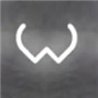 Artemide Alphabet Of Light Applique "w" lowercase