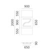 Artemide Alphabet Of Light Applique "z" lowercase