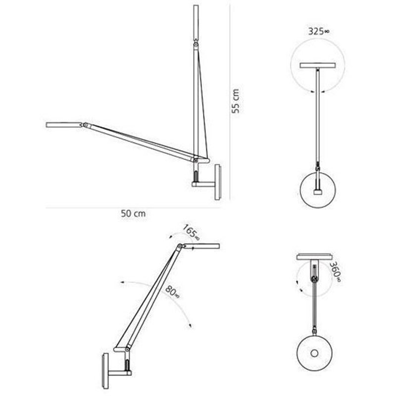 Artemide Demetra Micro Applique