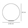 Artemide Dioscuri 42 Lampe de table