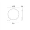 Artemide Discovery Led Applique / Plafonnier