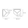 Artemide Edge 30 Applique / Plafonnier