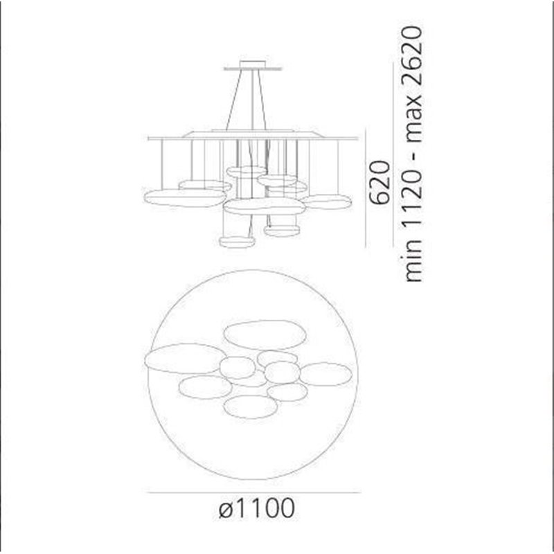 Artemide Mercury Led Lampe à Suspension