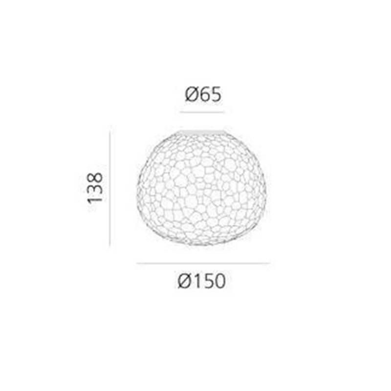 Artemide Meteorite 15 Applique / Plafonnier