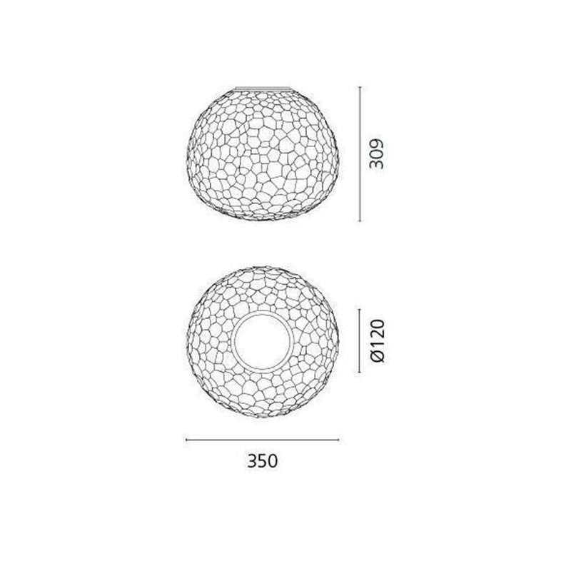 Artemide Meteorite 35 Applique / Plafonnier