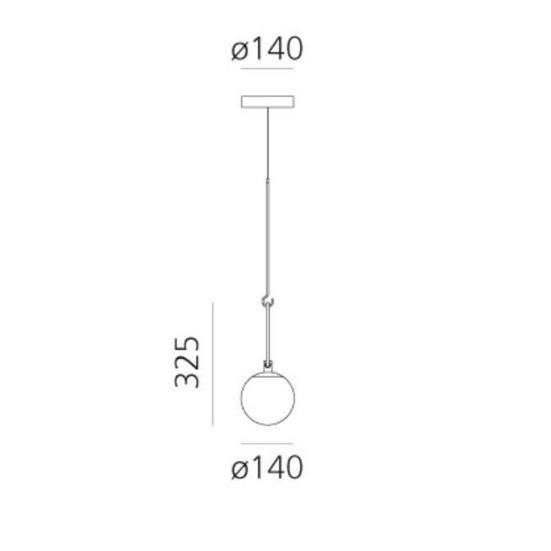 Artemide nh 14 Lampe à Suspension
