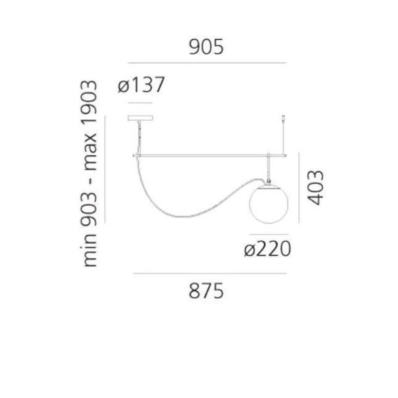 Artemide nh S2 22 Lampe à Suspension