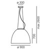 Artemide Nur 1618 Led Lampe à Suspension