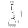 Artemide Nur Gloss Lampe à Suspension