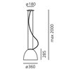 Artemide Nur Mini Gloss Lampe à Suspension