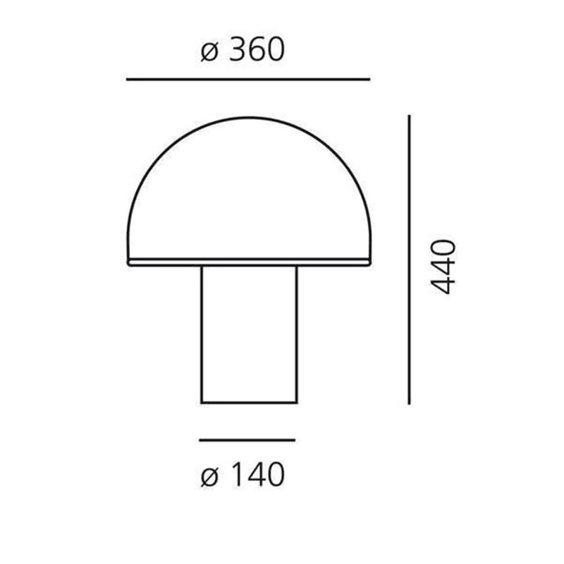 Artemide Onfale Grande Lampe de table