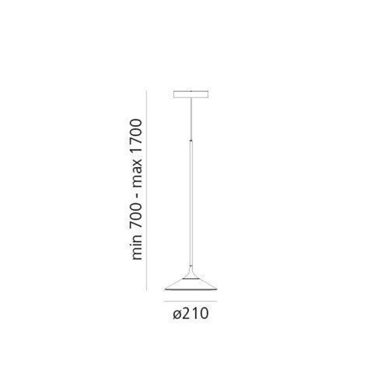 Artemide Orsa 21 Lampe à Suspension