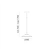Artemide Orsa 35 Lampe à Suspension