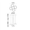 Artemide Orsa Cluster 5 Lampe à Suspension