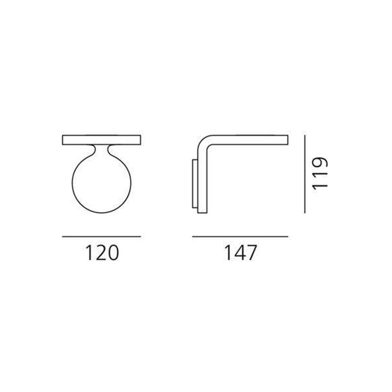 Artemide Rea 12 Applique