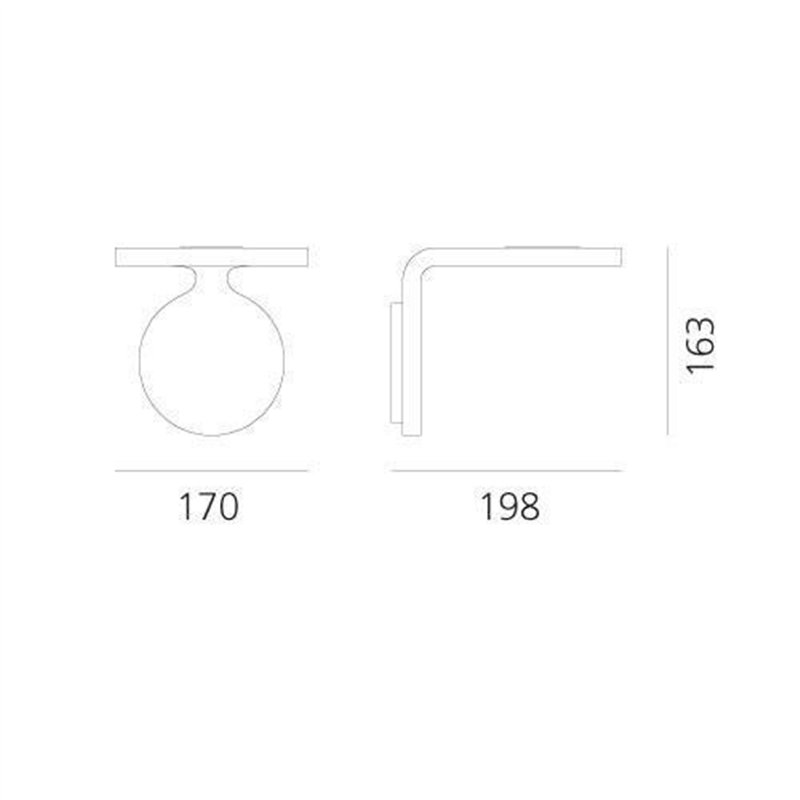 Artemide Rea 17 Applique