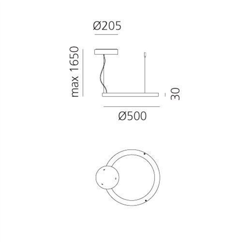 Artemide Ripple 50 Lampe à Suspension