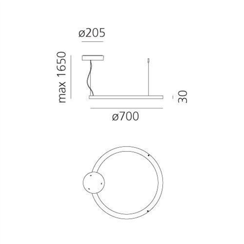 Artemide Ripple 70 Lampe à Suspension