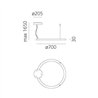 Artemide Ripple 70 Lampe à Suspension