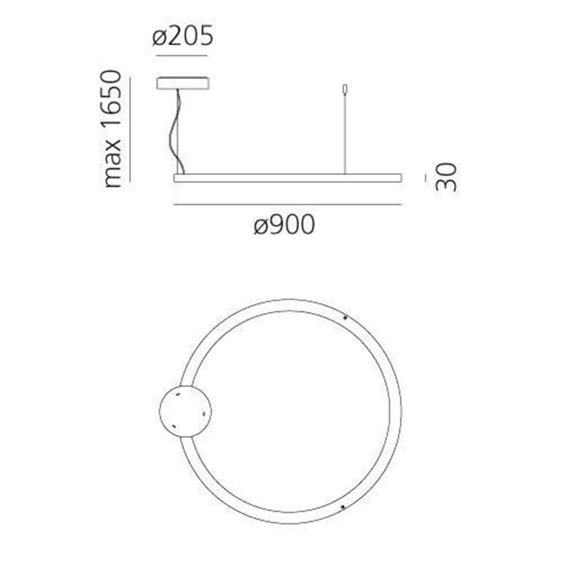 Artemide Ripple 90 Lampe à Suspension