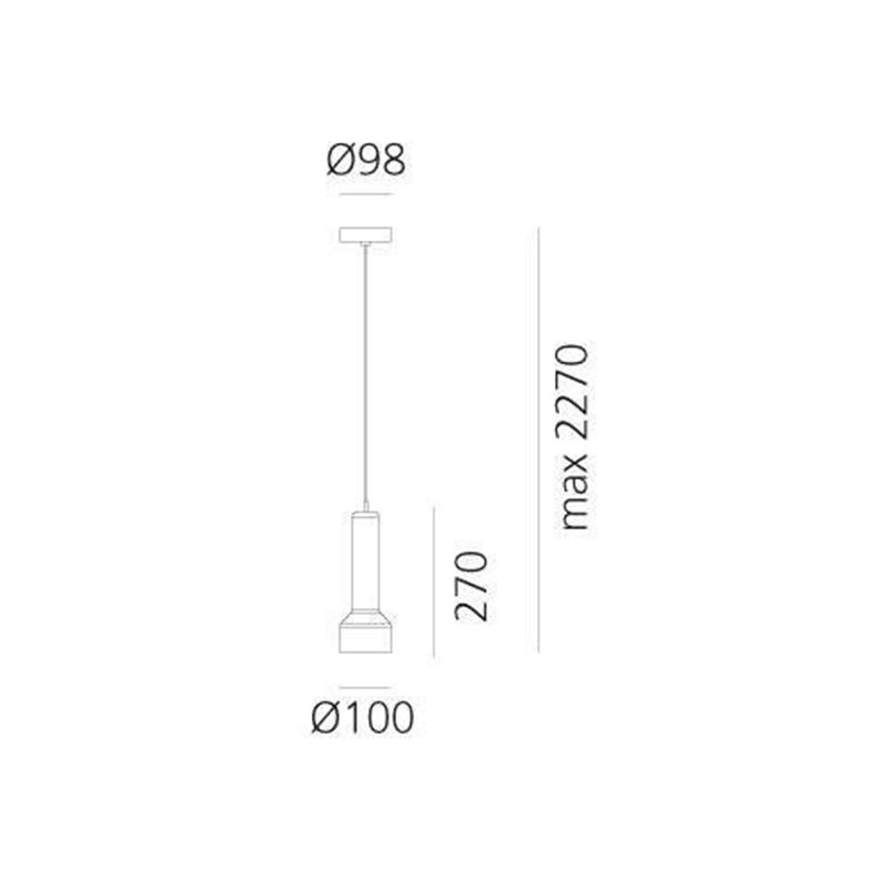 Artemide Stablight "B" Lampe à Suspension