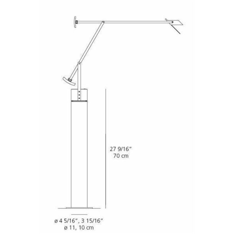 Artemide Tizio 35 Lampadaire Basis