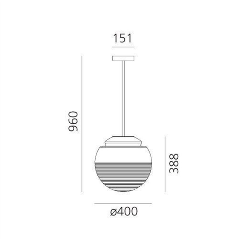Artemide Vitruvio Lampe à Suspension