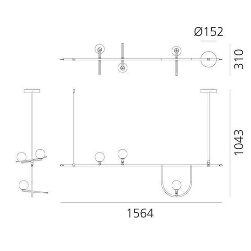Artemide Yanzi 1 Lampe à Suspension