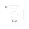 Artemide Itka 20 Applique / Plafonnier IP65