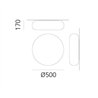 Artemide Itka 50 Applique / Plafonnier