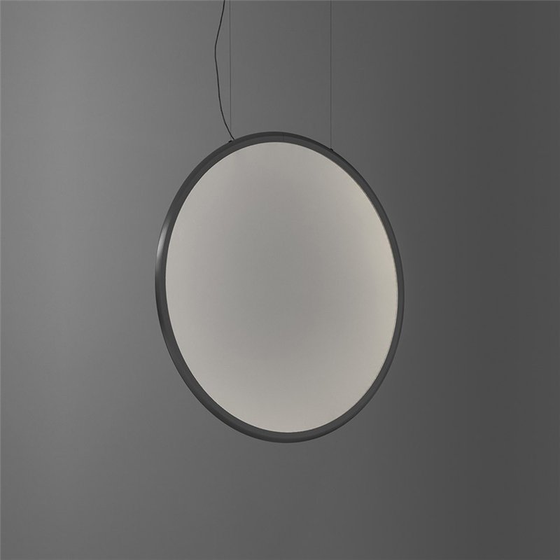 Artemide Discovery Vertical 70 White Violet Integralis Suspension lampe a suspension