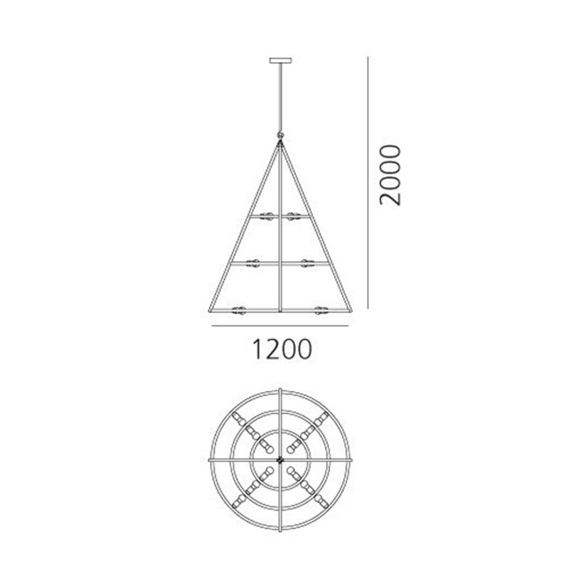 Artemide El Poris S Nro lampe a suspension