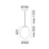 Artemide Stellar Nebula Large lampe a suspension