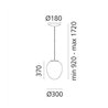 Artemide Stellar Nebula Medium lampe a suspension