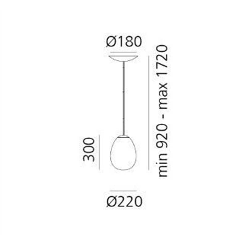 Artemide Stellar Nebula Small lampe a suspension