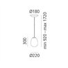 Artemide Stellar Nebula Small lampe a suspension