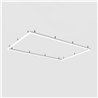 Artemide Alphabet Of Light Rectangular Semi-Recessed Plafonnier / Applique