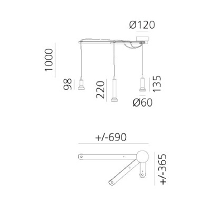 Artemide Stablight Lampe à Suspension