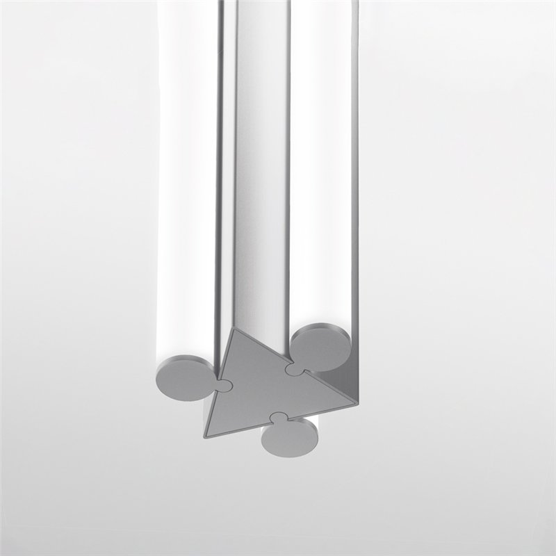 Artemide Dreispitz - 3 Diffused Emission - 120 - Vertical  lampe à suspension