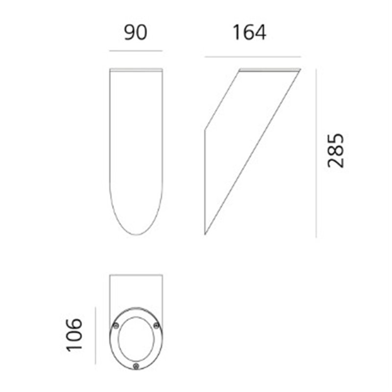 Artemide Ilio applique