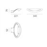 Artemide Mesmeri R7s applique