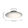 Louis Poulsen Aj Eklipta 350 Led Plafonnier / Applique