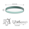 Louis Poulsen Lp Circle Semi Recessed ⌀450 Deckenleuchte