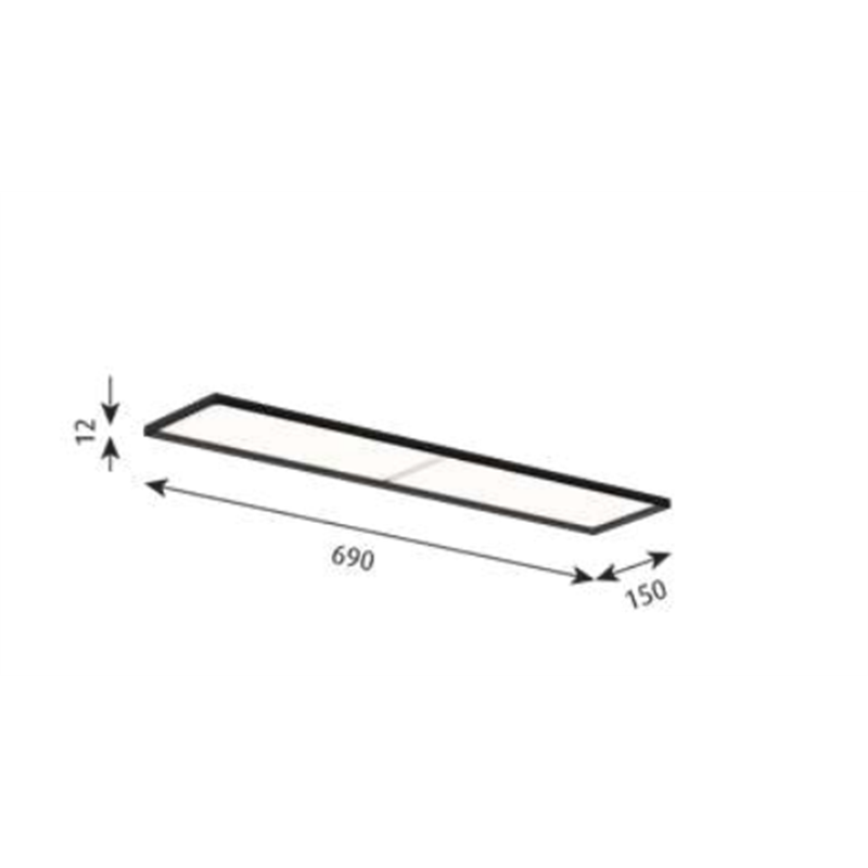 Louis Poulsen Lp Slim Box Recessed Plafonnier