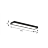 Louis Poulsen Lp Slim Box Semi-Recessed Plafonnier