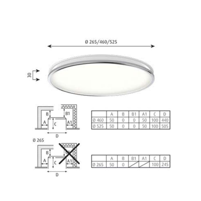 Louis Poulsen Munkegaard ⌀460 Deckenleuchte