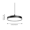 Louis Poulsen Lp Slim Round Suspended ⌀440 Suspension